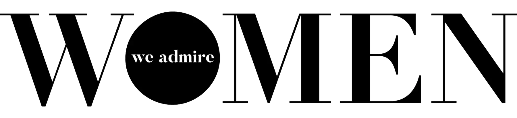Women We Admire logo
