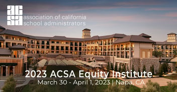 ACSA Equity Institute 2023 event webpage graphic 