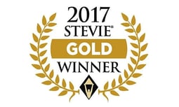 2017 Gold Stevie Awards logo