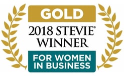 2018 Gold Stevie Awards logo