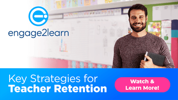 Key Strategies for Teacher Retention on-demand webinar graphic