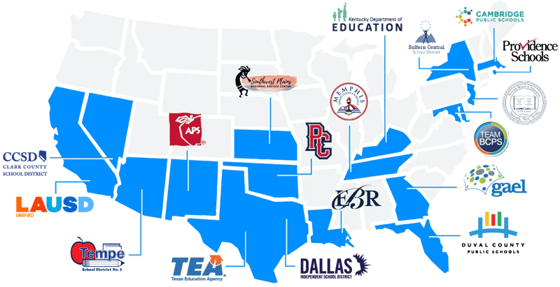 e2L Partner Map