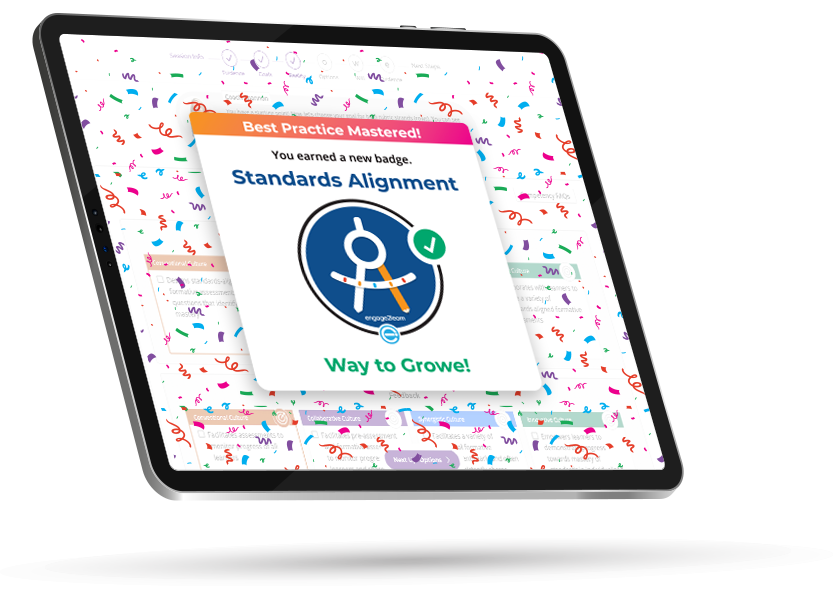 mySmartCoach: Badge Earned Sample Page
