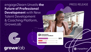 Featured Image: engage2learn Unveils the Future of Professional Development with New Talent Development & Coaching Platform, GroweLab