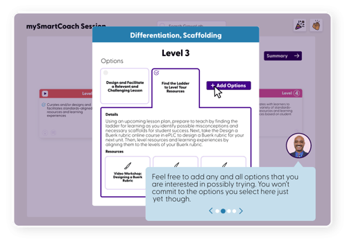 Features-mySmartCoach-OptionsForEveryLevel