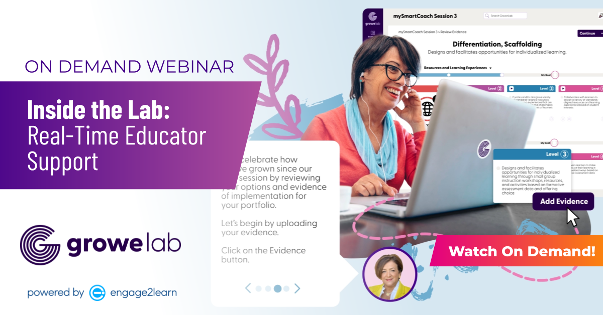 Inside the Lab On-Demand Webinar: Real-Time Educator Support