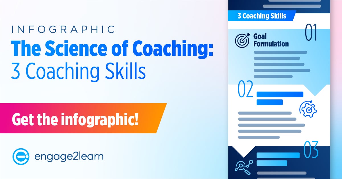 Science of Coaching Infographic - 3 Coaching Skills
